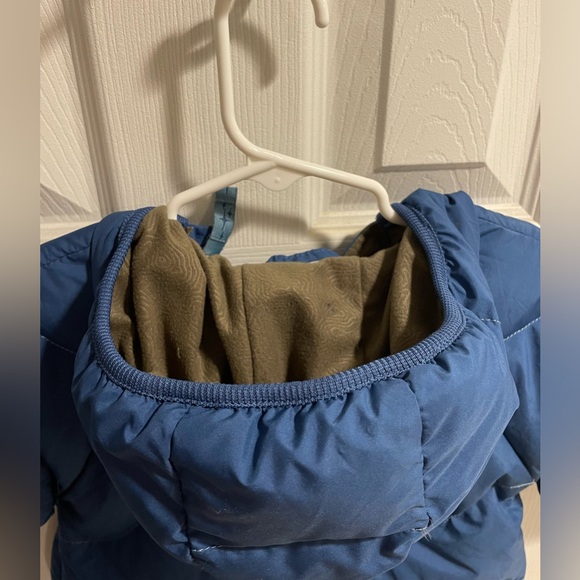 REI Kids Blue Puffer Snowsuit - Picture 9 of 10